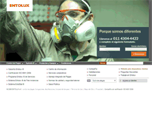 Tablet Screenshot of entolux.com